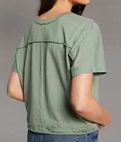 Dolman Cropped T-Shirt