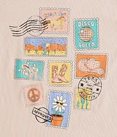 Girls - Western Stamps T-Shirt