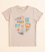 Girls - Western Stamps T-Shirt