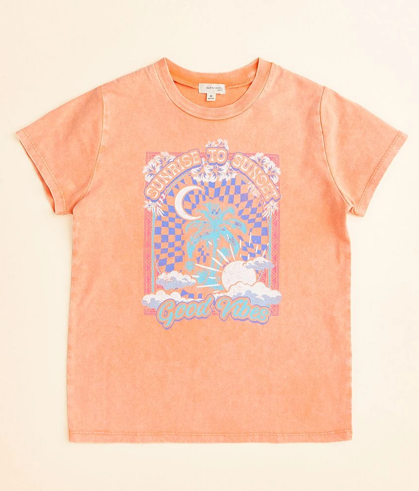 Girls - Modish Rebel Sunrise & Sunsets T-Shirt