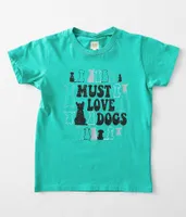 Girls - Modish Rebel Must Love Dogs T-Shirt