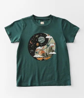 Girls - Modish Rebel Yin & Yang Celestial T-Shirt