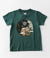 Girls - Modish Rebel Yin & Yang Celestial T-Shirt