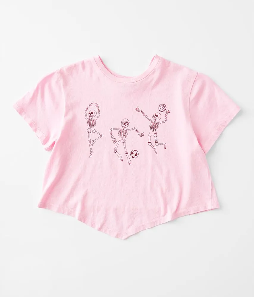 Girls - Modish Rebel Skeletons T-Shirt