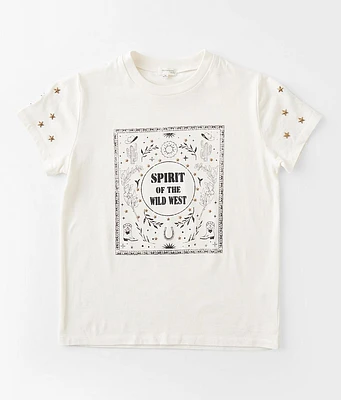 Girls - Modish Rebel Spirit Of The West T-Shirt