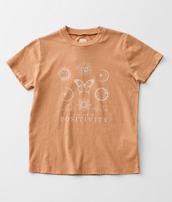 Girls - Modish Rebel Positivity T-Shirt