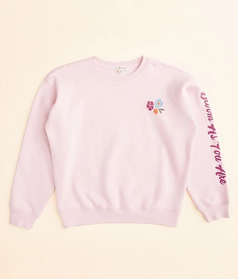 Girls - Bloom As You Are Pullover