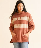 BKE Color Block Hooded Sweatshirt