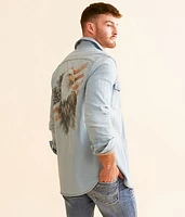 Canyon of Heroes Patriot Denim Stretch Shirt