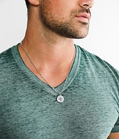 Etched 22" Necklace