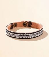 BKE Cuff Leather Bracelet