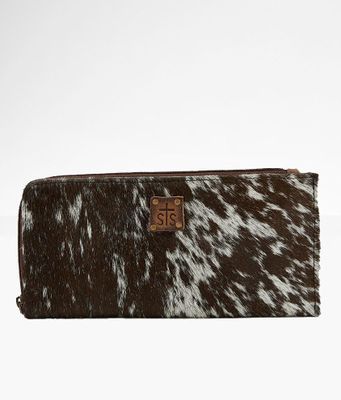 STS Classic Leather Wristlet