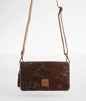 STS Cowhide Saddle Leather Crossbody Purse