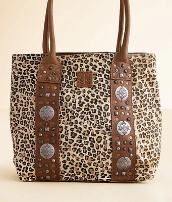 STS Great Plains Studded Leather Tote