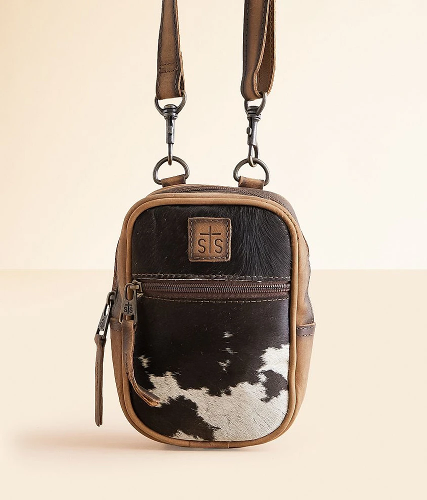 STS Auzlyn Leather Cowhide Crossbody Purse