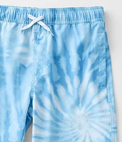 Boys - Tie-Dye Stretch Swim Trunks