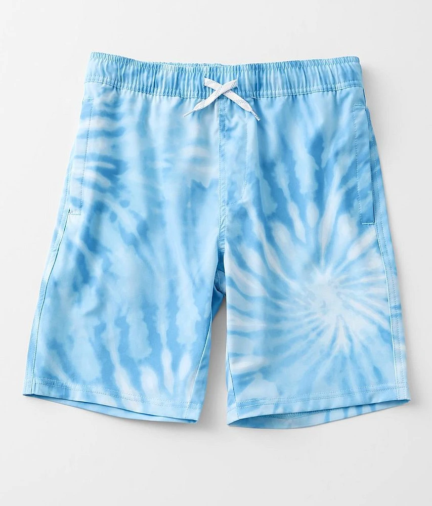 Boys - Tie-Dye Stretch Swim Trunks