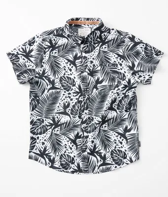 Boys - Tropical Print Performance Shirt