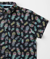 Boys - Pineapple Performance Stretch Shirt
