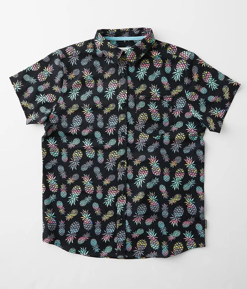 Boys - Pineapple Performance Stretch Shirt