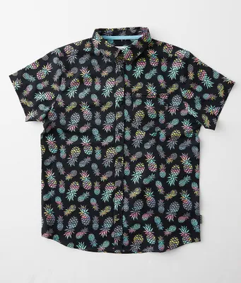 Boys - Pineapple Performance Stretch Shirt