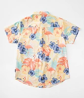 Boys - Tropical Flamingo Performance Shirt
