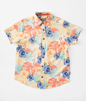Boys - Tropical Flamingo Performance Shirt