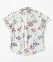 Boys - Palm Tree Performance Stretch Shirt