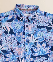 Boys - Tropical Seersucker Performance Shirt