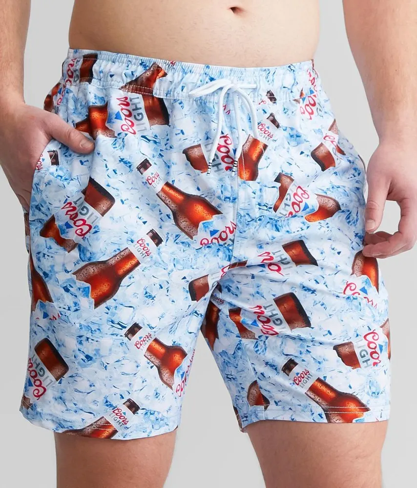 Valor Coors Light Chillers Stretch Swim Trunks