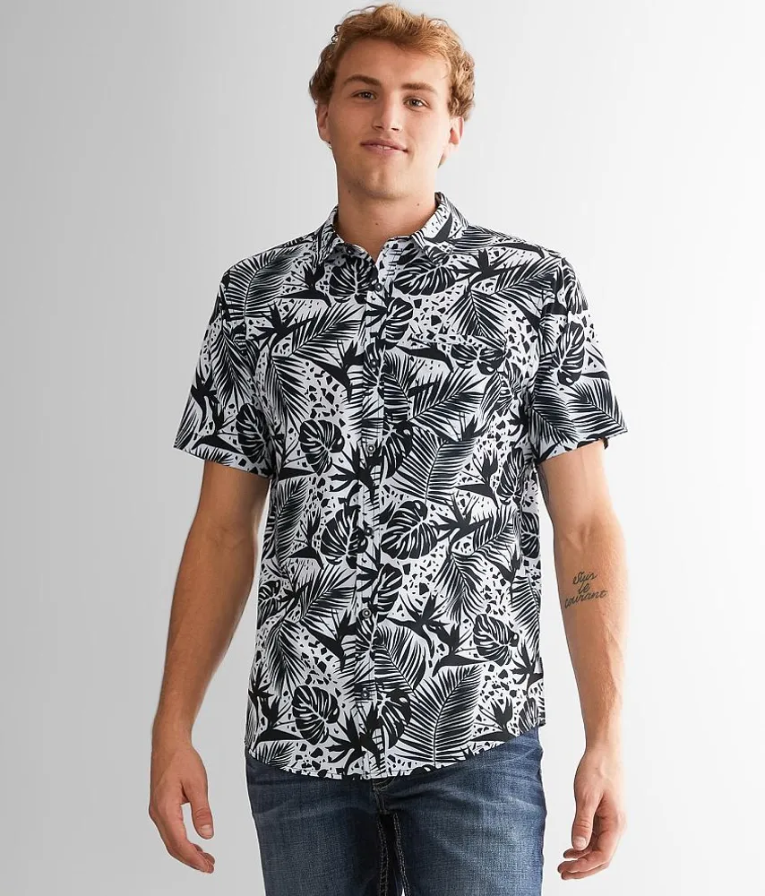 Departwest Tropical Print Performance Shirt