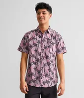 Departwest Palm Tree Performance Stretch Shirt