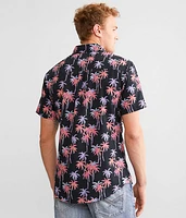 Palm Tree Performance Stretch Shirt