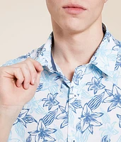 Tropical Athletic Performance Stretch Shirt
