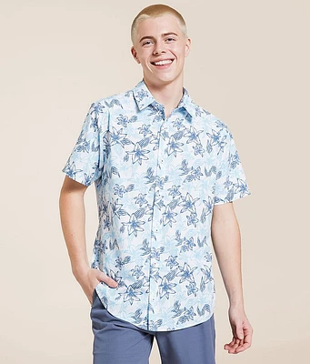 Tropical Athletic Performance Stretch Shirt