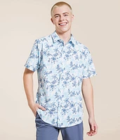 Tropical Athletic Performance Stretch Shirt