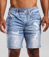 Departwest Party Jorts Stretch Swim Trunks