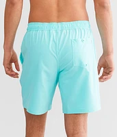 Marled Stretch Swim Trunks