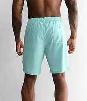 Heathered Stretch Swim Trunks