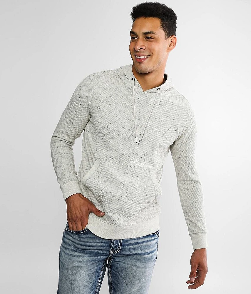 Textured Knit Hoodie