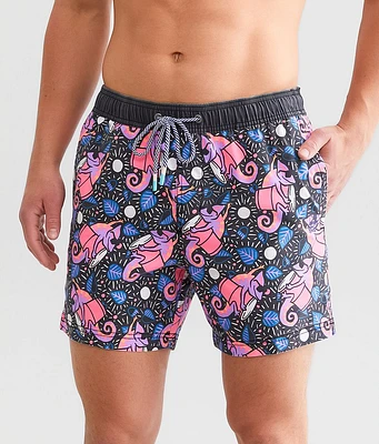 party pants Karma Chameleon Stretch Swim Trunks