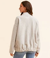 Oversized Bomber Jacket