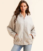 Oversized Bomber Jacket