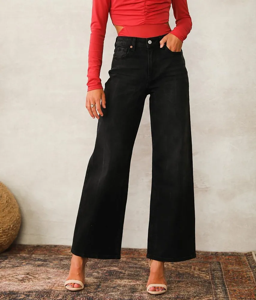 Willow & Root The Wide Leg Stretch Jean