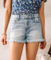 Cello Jeans High Rise Stretch Short
