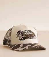 Mallard Feather Trucker Hat