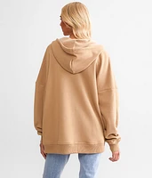 Drop Shoulder Hoodie - One