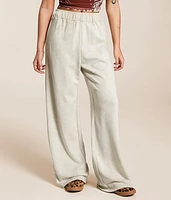 Washed Wide Leg Pant