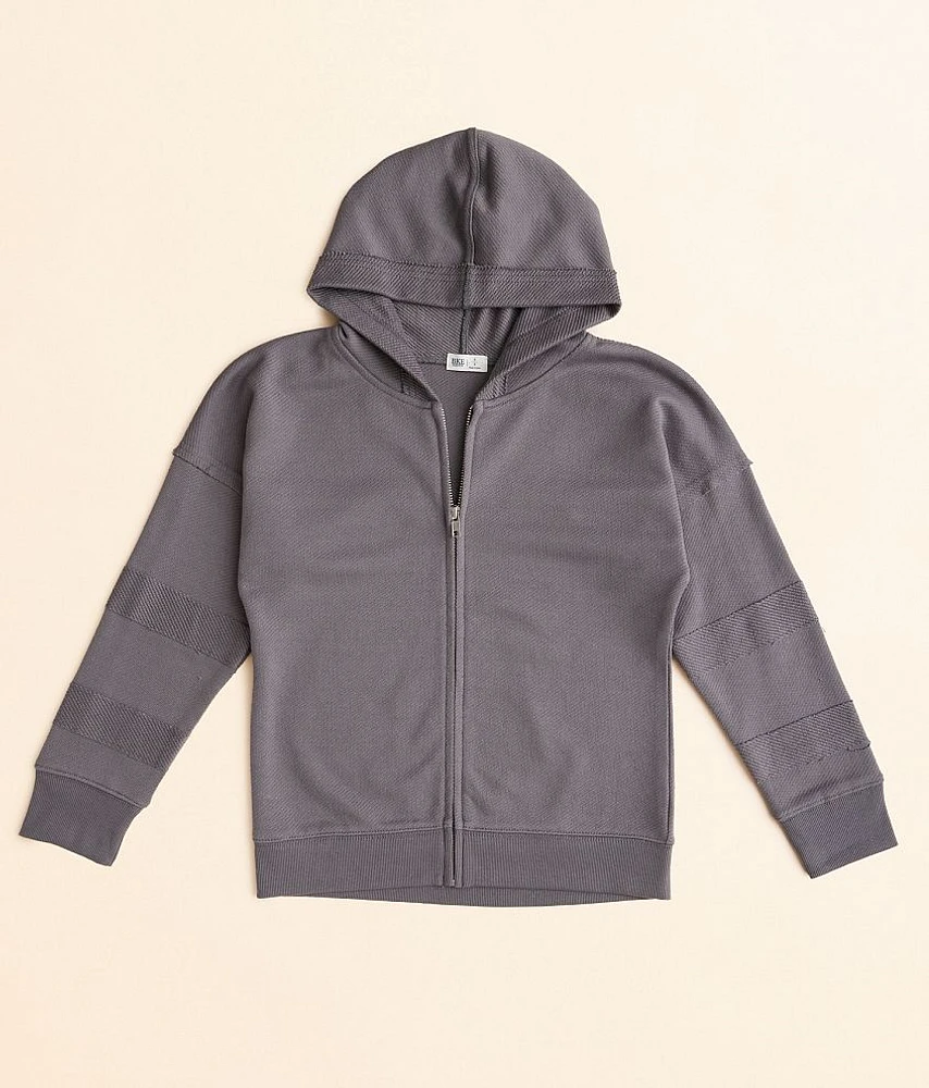 Girls - BKE Reverse Pieced French Terry Hoodie