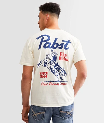 Changes Pabst Blue Ribbon Vintage Bull Rider T-Shirt